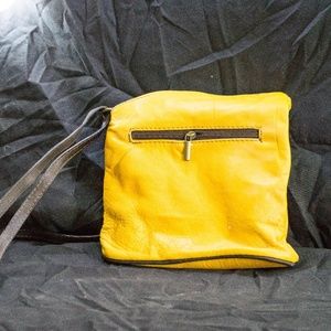 Italian Leather Cross Body Purse